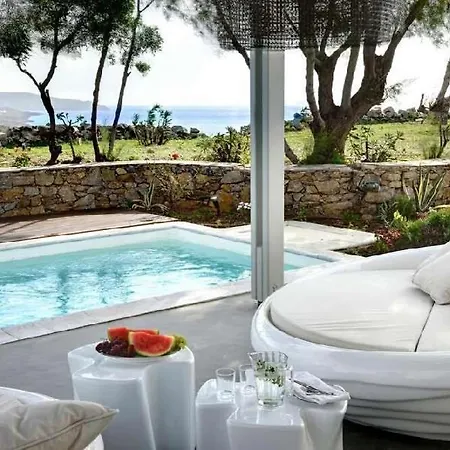 Dafni 4bed With Pool In Kalafatis Spilia * Mykonos Town